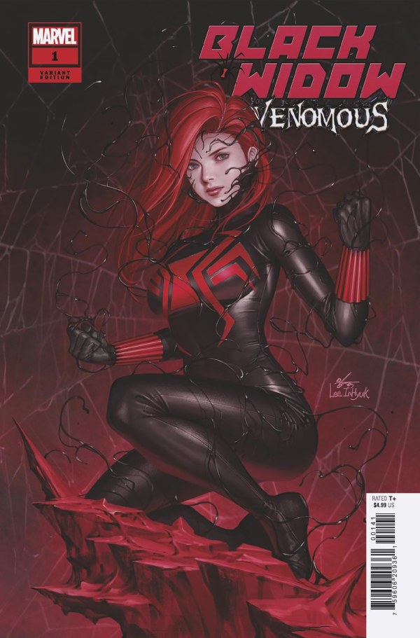 Black Widow Venomous #1 D Marvel Inhyuk Lee Release 07/31/2024 | BD Cosmos