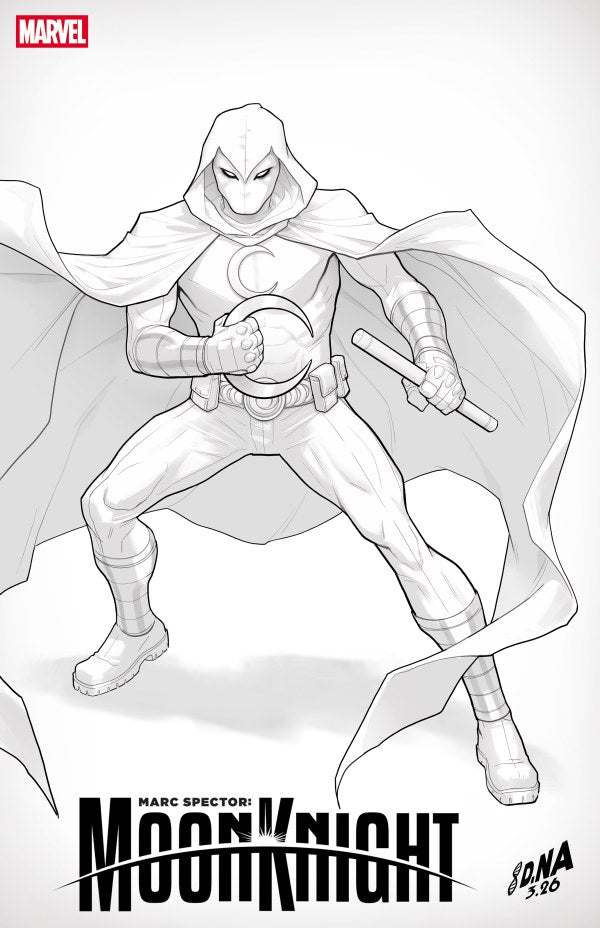Marc Spector: Moon Knight #3 MARVEL David Nakayama Color Block White 04/22/2026 | BD Cosmos