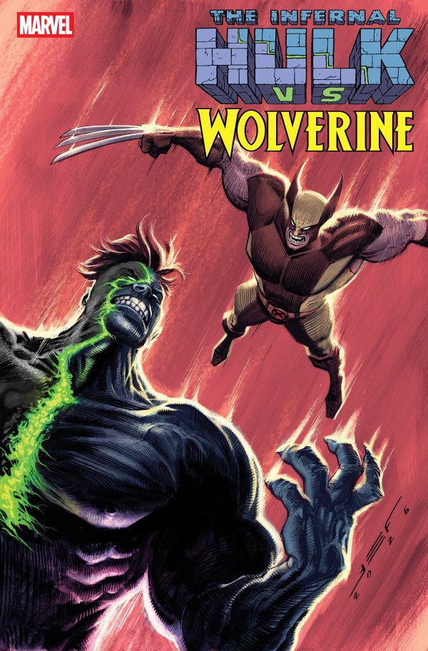 Infernal Hulk vs. Wolverine #1 Marvel 1:25 Ferreyra 09/23/2026 | BD Cosmos