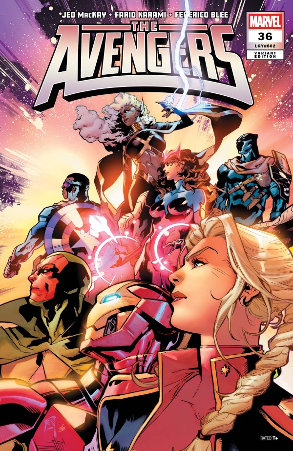 Avengers #36 MARVEL C.F. Villa Farewell 03/04/2026 | BD Cosmos