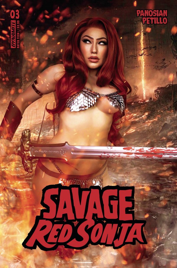 Savage Red Sonja #3 DYNAMITE D Cosplay 01/03/2024 | BD Cosmos
