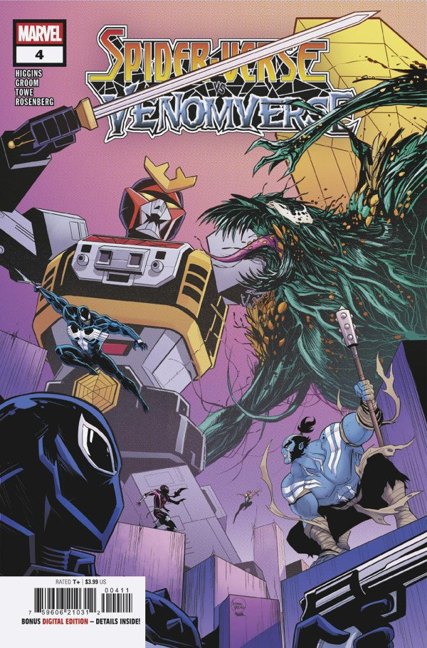 Spider-Verse vs. Venomverse #4 08/27/2025 | BD Cosmos