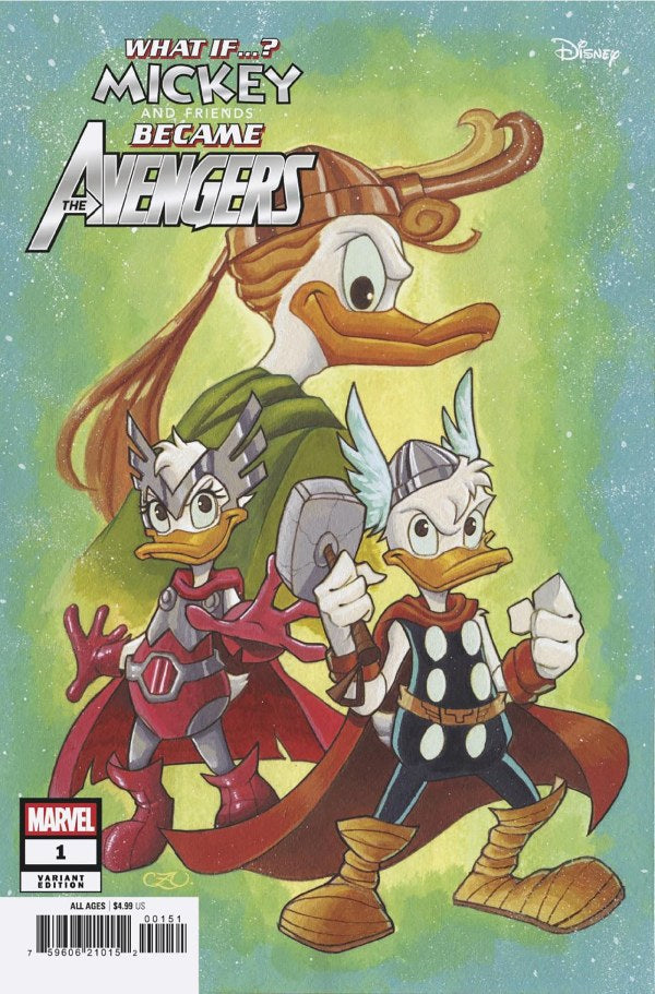 Disney What if Mickey & Friends Became Avengers #1 MARVEL Chrissie Zullo Uminga 03/05/2025 | BD Cosmos