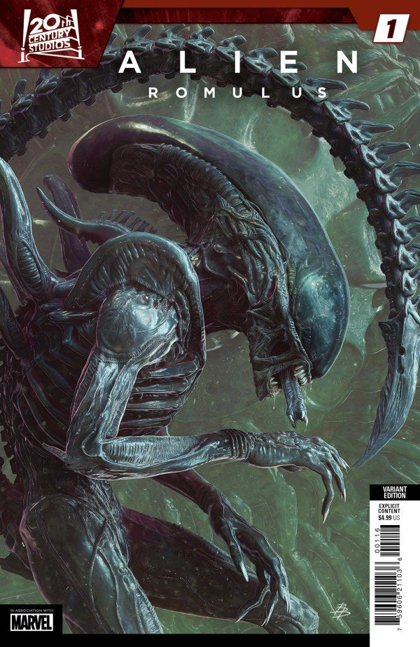 Alien Romulus #1 Marvel 1:25 Barends 10/23/2024 | BD Cosmos