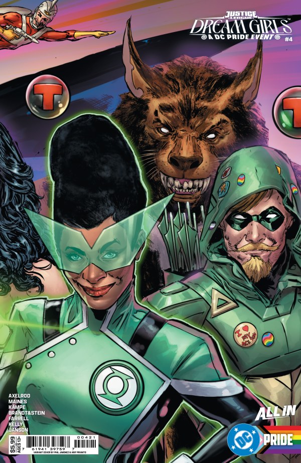 Justice League Dream Girls A DC Pride Event #4 [Of 4] DC B Jimenez Connecting 06/24/2026 | BD Cosmos