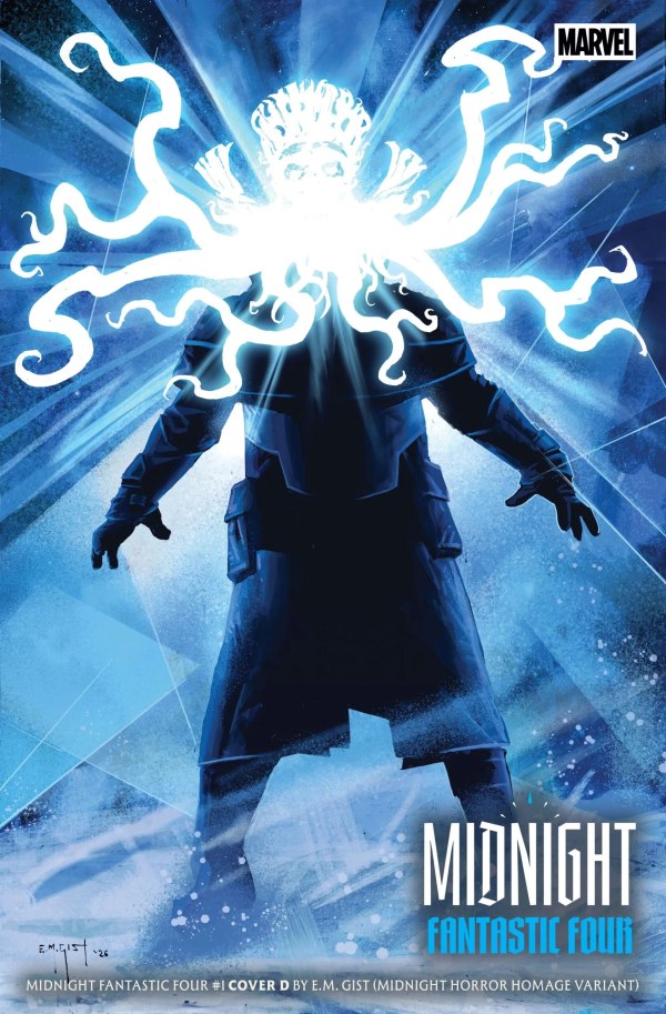 Midnight Fantastic Four #1 Marvel Erik M. Gist Horror Homage 10/07/2026 | BD Cosmos