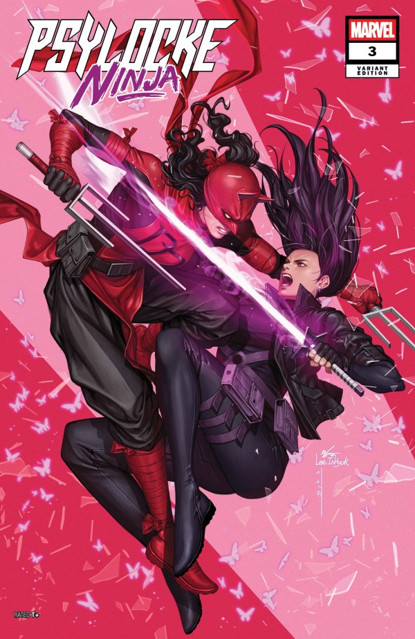 Psylocke: Ninja #3 MARVEL Inhyuk Lee Versus Elektra 03/25/2026 | BD Cosmos