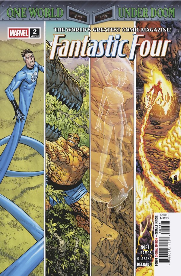 Fantastic Four #2 08/13/2025 | BD Cosmos