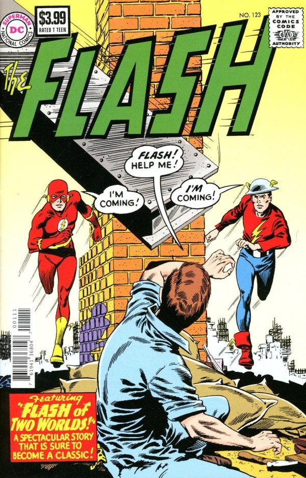 The Flash #123 DC Fac-similé A Infantino & Anderson 01/24/2024 | BD Cosmos