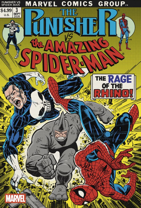 Punisher vs. Spider-Man #3 Marvel Larsen 09/23/2026 | BD Cosmos