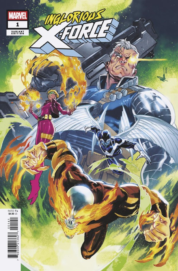 Inglorious X-Force #1 MARVEL Francesco Manna  01/21/2026 | BD Cosmos