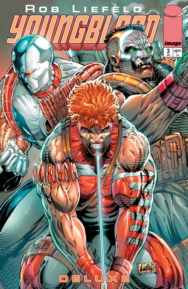 Youngblood Deluxe #3 IMAGE B Rob Liefeld Foil 06/18/2025 | BD Cosmos