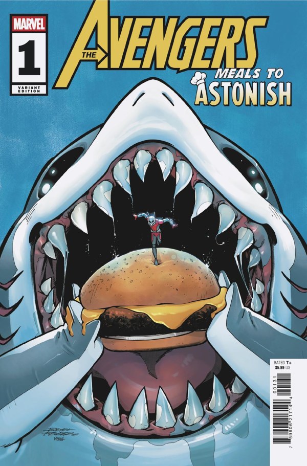 Meals To Astonish: Avengers #1 Marvel Granados 10/14/2026 | BD Cosmos