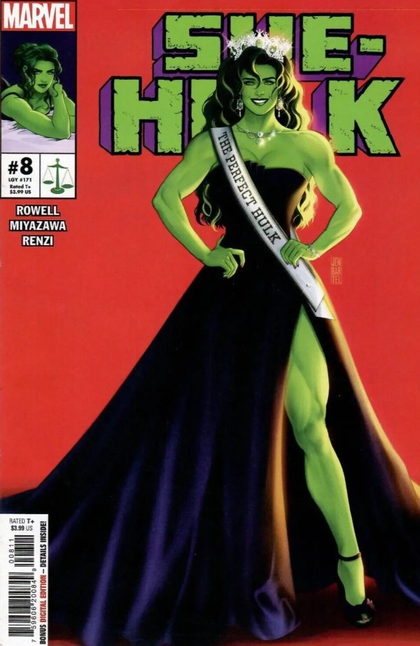 She-Hulk #8 (2022) Sortie de Marvel Bartel le 11/16/2022 | BD Cosmos