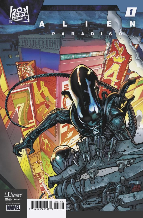 ALIEN PARADISO #1 MARVEL 1:25 BRESSAN 12/11/2024 | BD Cosmos