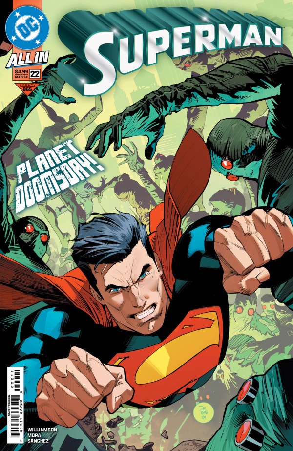 Superman #22 DC A Mora Release 01/22/2025 | BD Cosmos