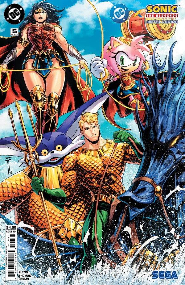 DC X Sonic The Hedgehog Metal Legion #5 DC C Acuna 09/16/2026 | BD Cosmos