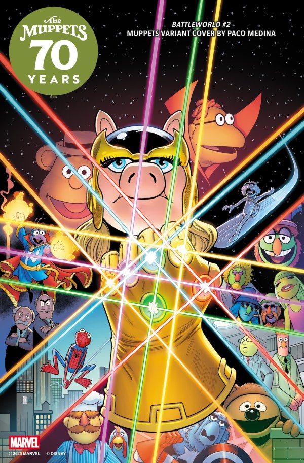 Battleworld #2 MARVEL Paco Medina Muppets 10/29/2025 | BD Cosmos