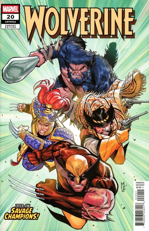 Wolverine #20 MARVEL Coccolo Classified Spoiler 05/13/2026 | BD Cosmos