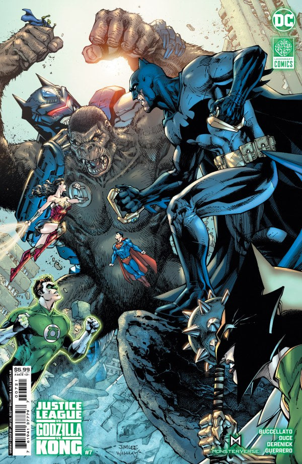 Justice League vs Godzilla vs Kong #7 DC B Lee & Williams 05/22/2024 | BD Cosmos