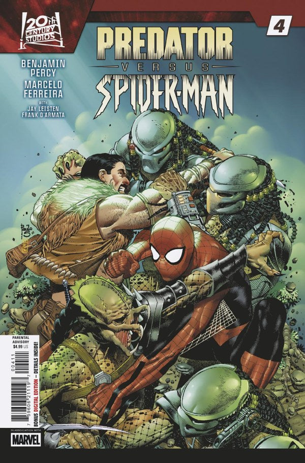 Predator vs. Spider-Man #4 MARVEL 07/16/2025 | BD Cosmos