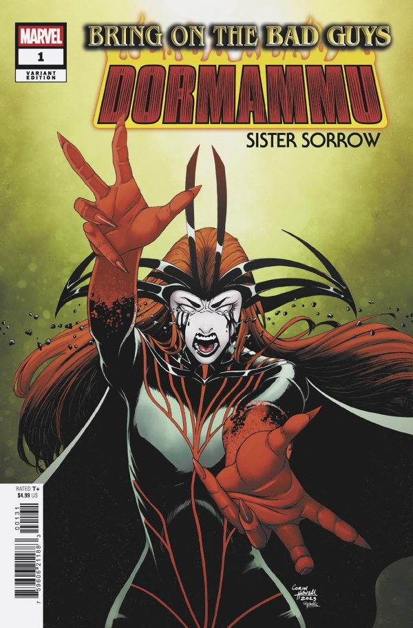 Bring On Bad Guys: Dormammu #1 Corin Howell Sister Sorrow Release 08/27/2025 | BD Cosmos