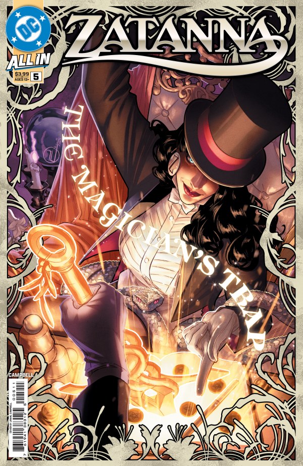 Zatanna #5 [Of 6] DC A Jamal Campbell 06/18/2025 | BD Cosmos