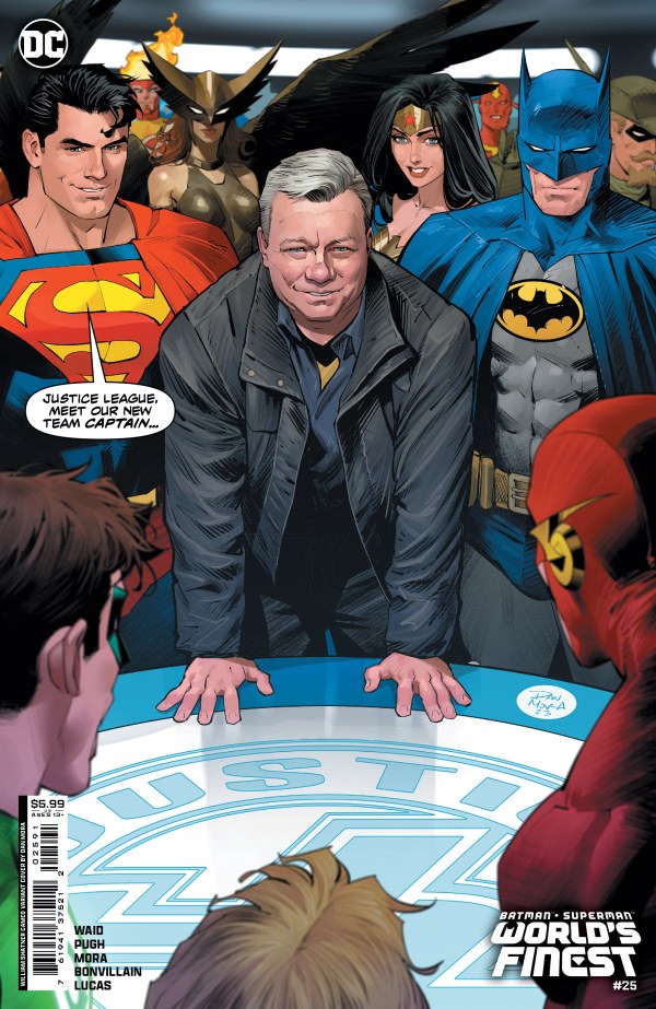 Batman Superman Worlds Finest #25 G Mora & Shatner Cameo 03/20/2024 | BD Cosmos