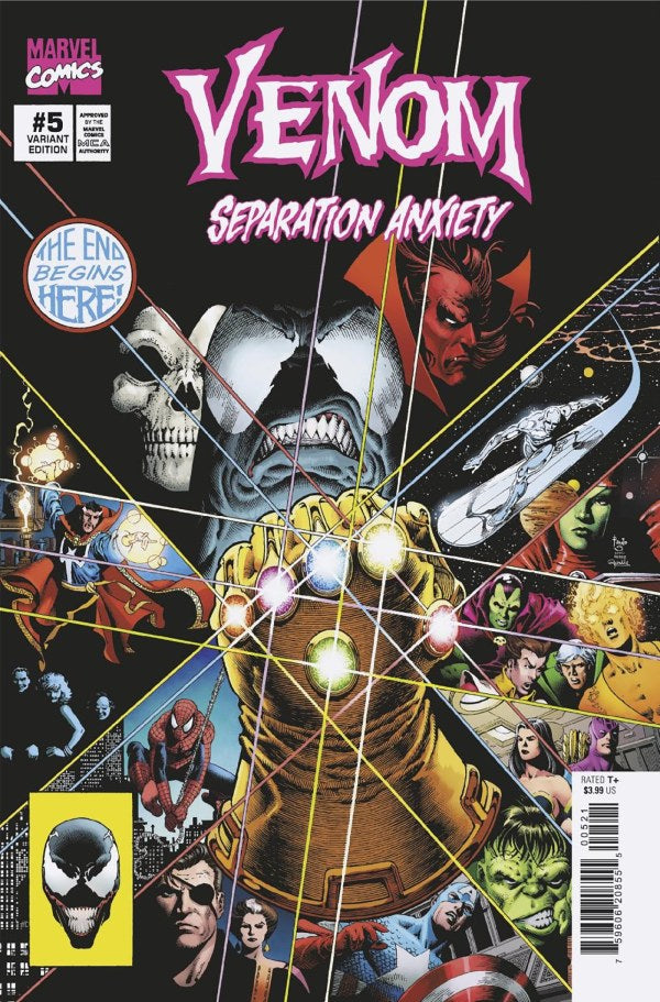 Venom Separation Anxiety #5 B Marvel Paulo Siqueira Homage 09/11/2024 | BD Cosmos