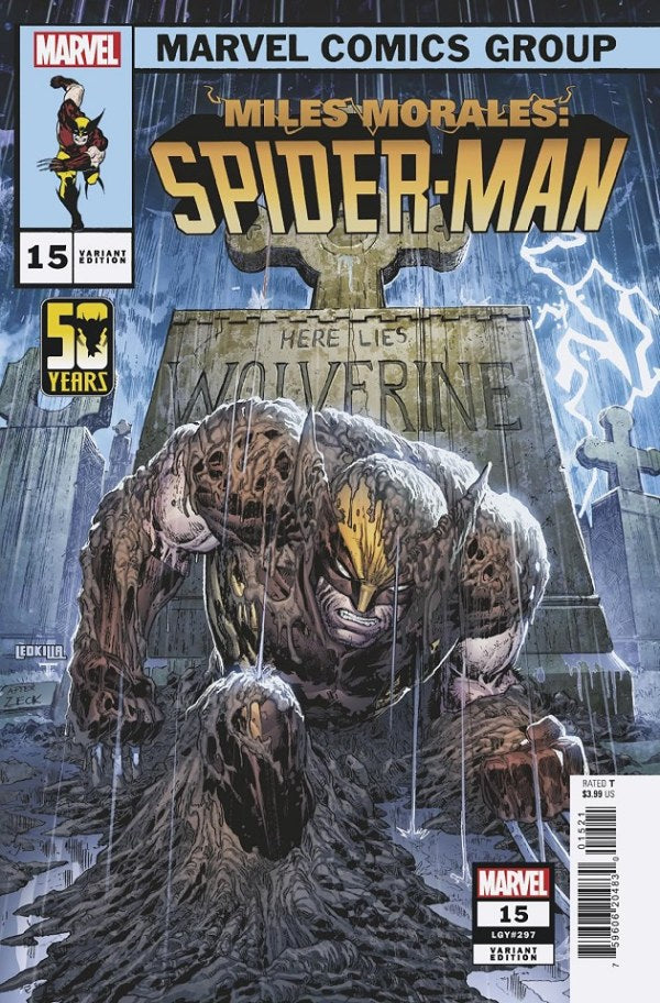 Miles Morales Spider-Man #15 MARVEL B Lashley Wolverine 01/10/2024 | BD Cosmos