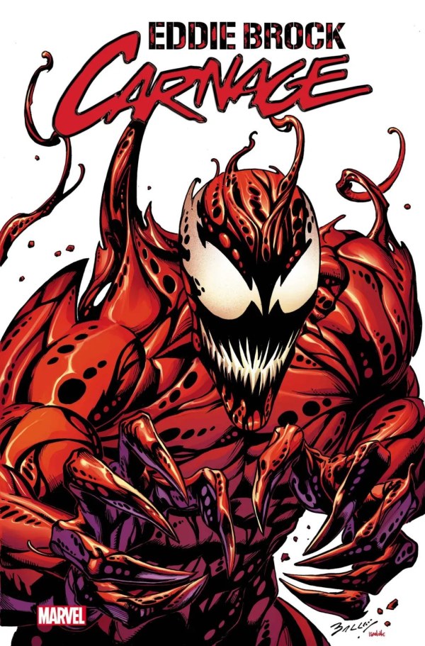 Eddie Brock Carnage #1 MARVEL Bagley Foil Release 02/12/2025 | BD Cosmos