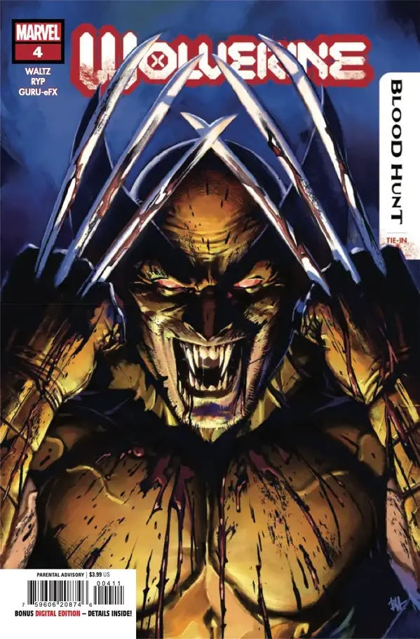 Wolverine Blood Hunt #4 A Marvel 07/24/2024 | BD Cosmos