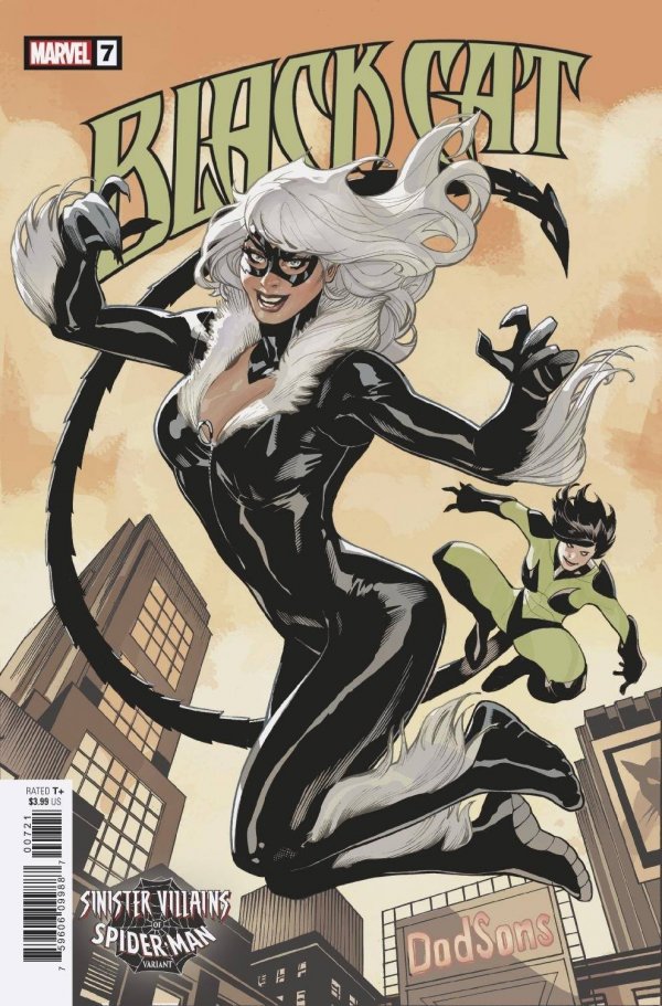 Black Cat #7 Dodson Spider-Man Villains Variant | BD Cosmos