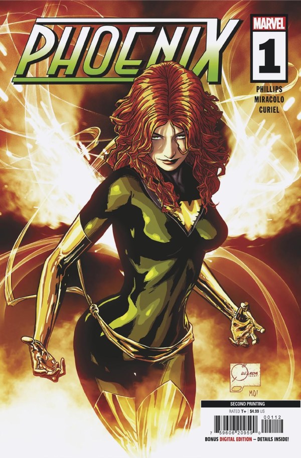 Phoenix #1 2nd Print Marvel Joe Quesada 08/28/2024 | BD Cosmos