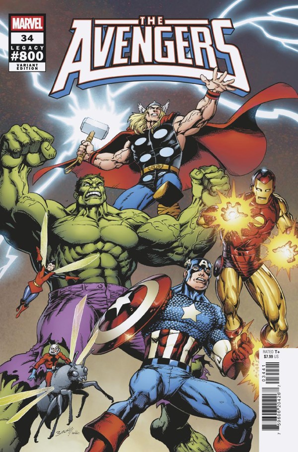 Avengers #34 MARVEL Mark Bagley Spoiler  01/14/2026 | BD Cosmos