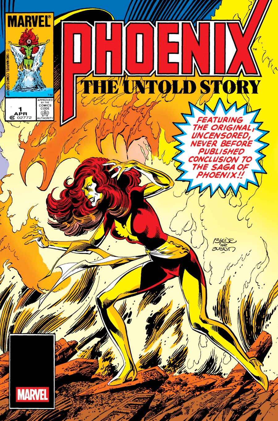 Phoenix: The Untold Story #1 MARVEL Facsimile Foil 03/18/2026 | BD Cosmos