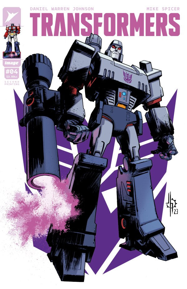 Transformers #4 2e image d'impression A Jason Howard 04/03/2024 | BD Cosmos