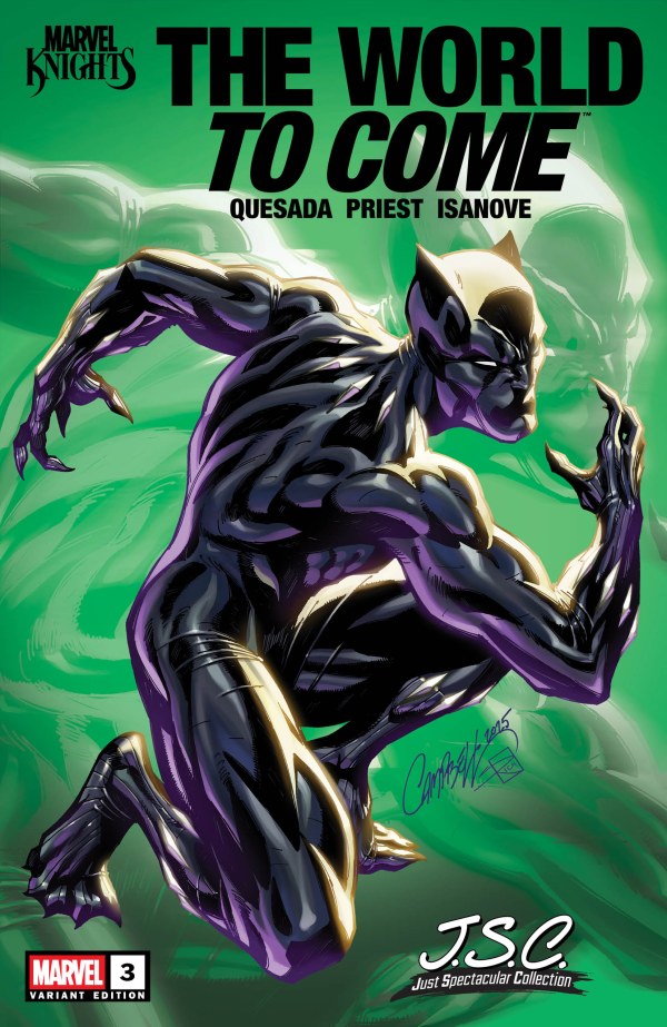 Marvel Knights: World To Come #3 J. Scott Campbell Release 10/08/2025 | BD Cosmos