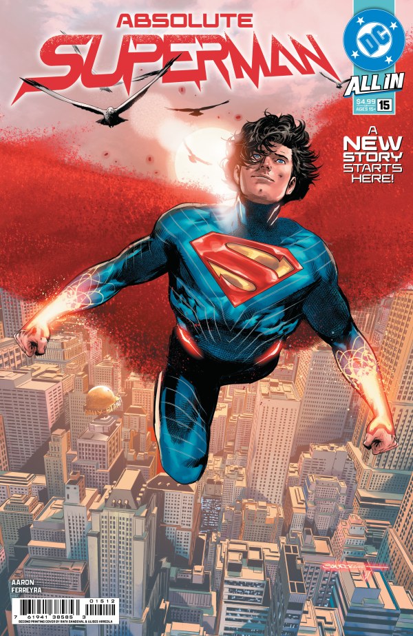 Absolute Superman #15 2nd Print DC A Sandoval 04/08/2026 | BD Cosmos