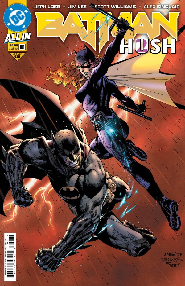 Batman #161 DC A Jim Lee & Scott Williams 07/23/2025 | BD Cosmos