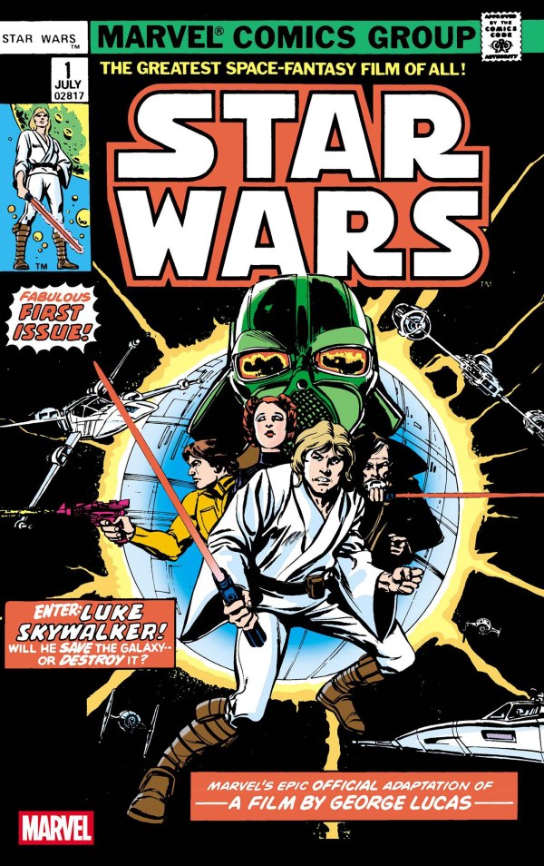 Star Wars 1977 #1 MARVEL Facsimile Foil 04/09/2025 | BD Cosmos