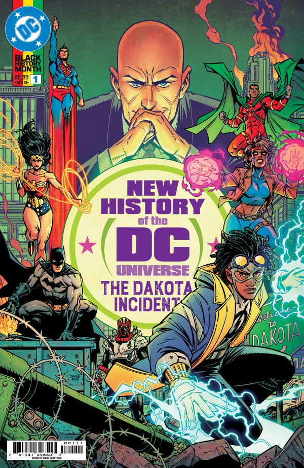 New History Of DC Universe Dakota Incident #1 [One Shot] DC A Olortegui 02/25/2026 | BD Cosmos