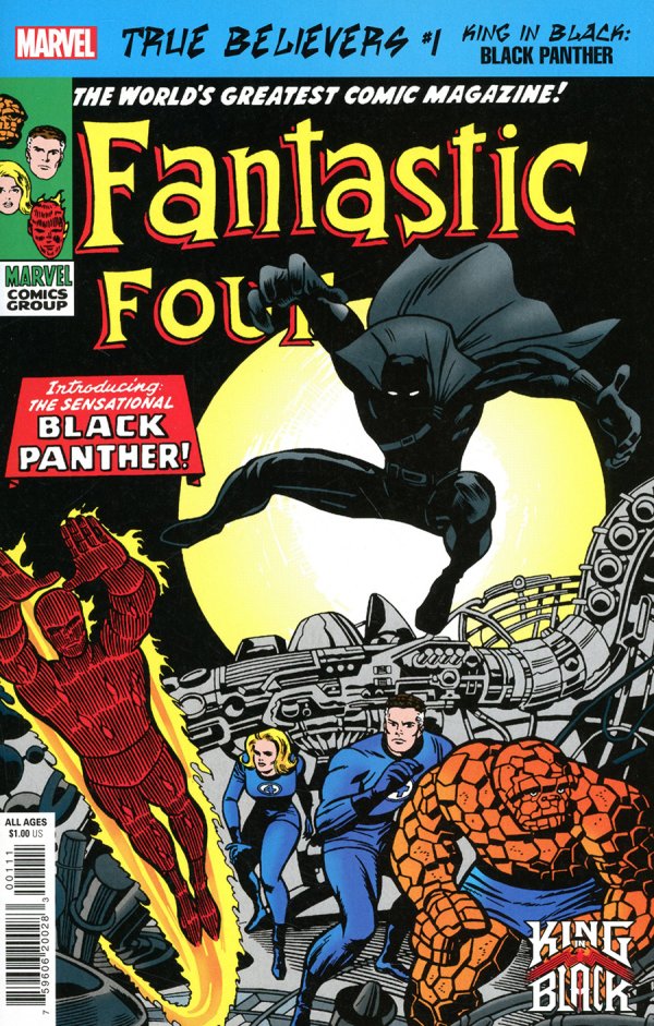 True Believers King In Black Black Panther #1 (2020) Facsimile November 11, 2020 | BD Cosmos