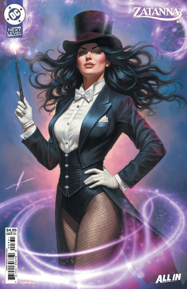 Zatanna [2026] #3 DC C Cohen 06/24/2026 | BD Cosmos