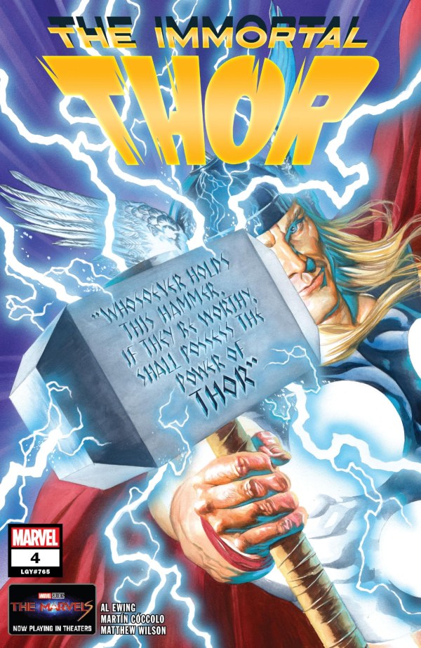 Immortel Thor #4 MARVEL 11/15/2023 | BD Cosmos