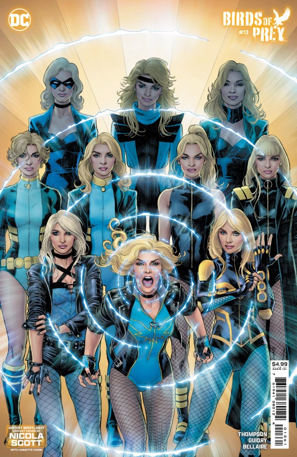 Birds Of Prey #13 DC D Scott Artist 09/04/2024 | BD Cosmos