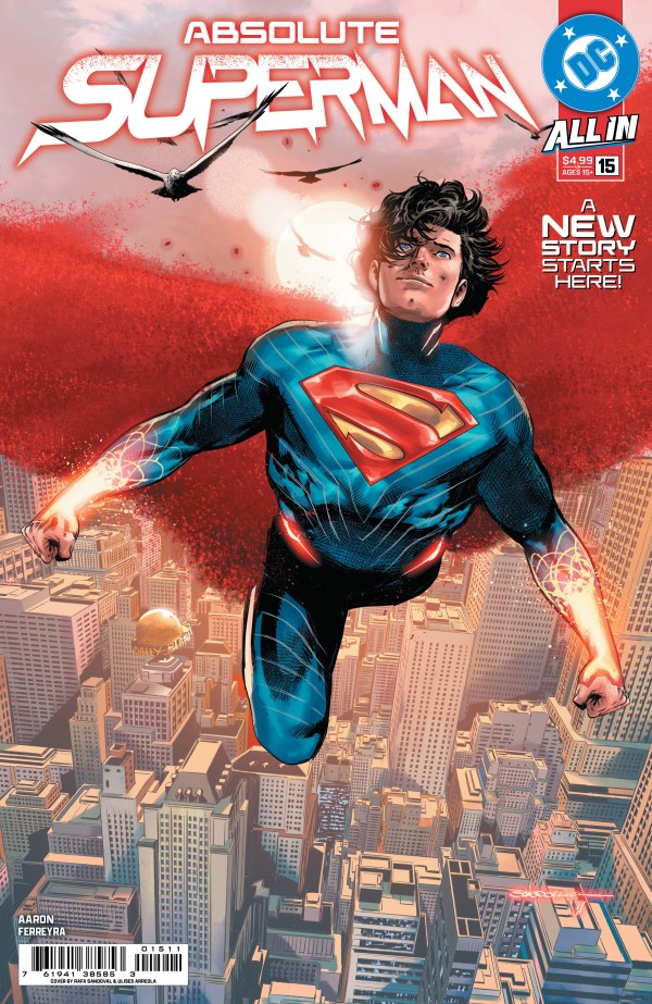 Absolute Superman #15 DC A Rafa Sandoval 01/07/2026 | BD Cosmos