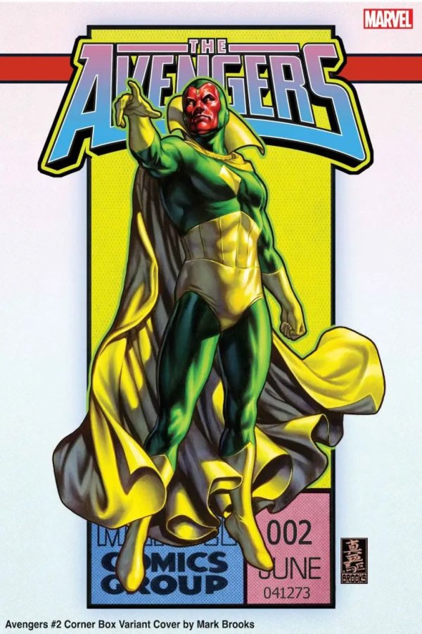 Avengers #2 (2023) Marvel Brooks Release 06/21/2023 | BD Cosmos