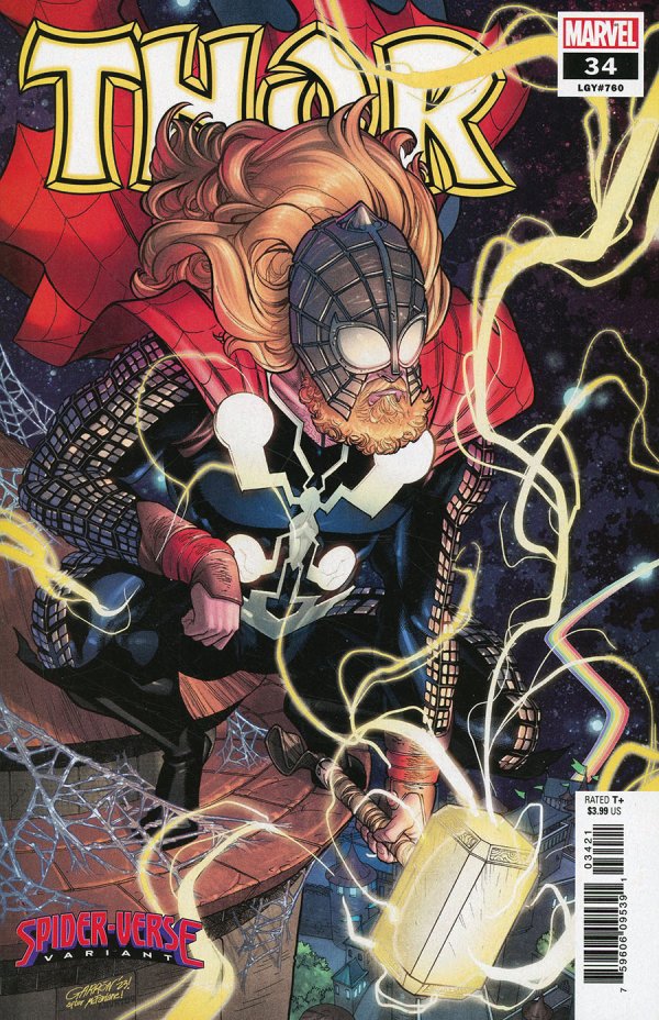 Thor #34 (2020) Marvel Garron Spider-Verse Release 05/24/2023 | BD Cosmos
