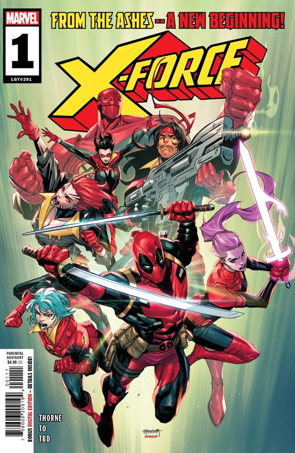 X-Force #1 A Marvel 07/31/2024 | BD Cosmos